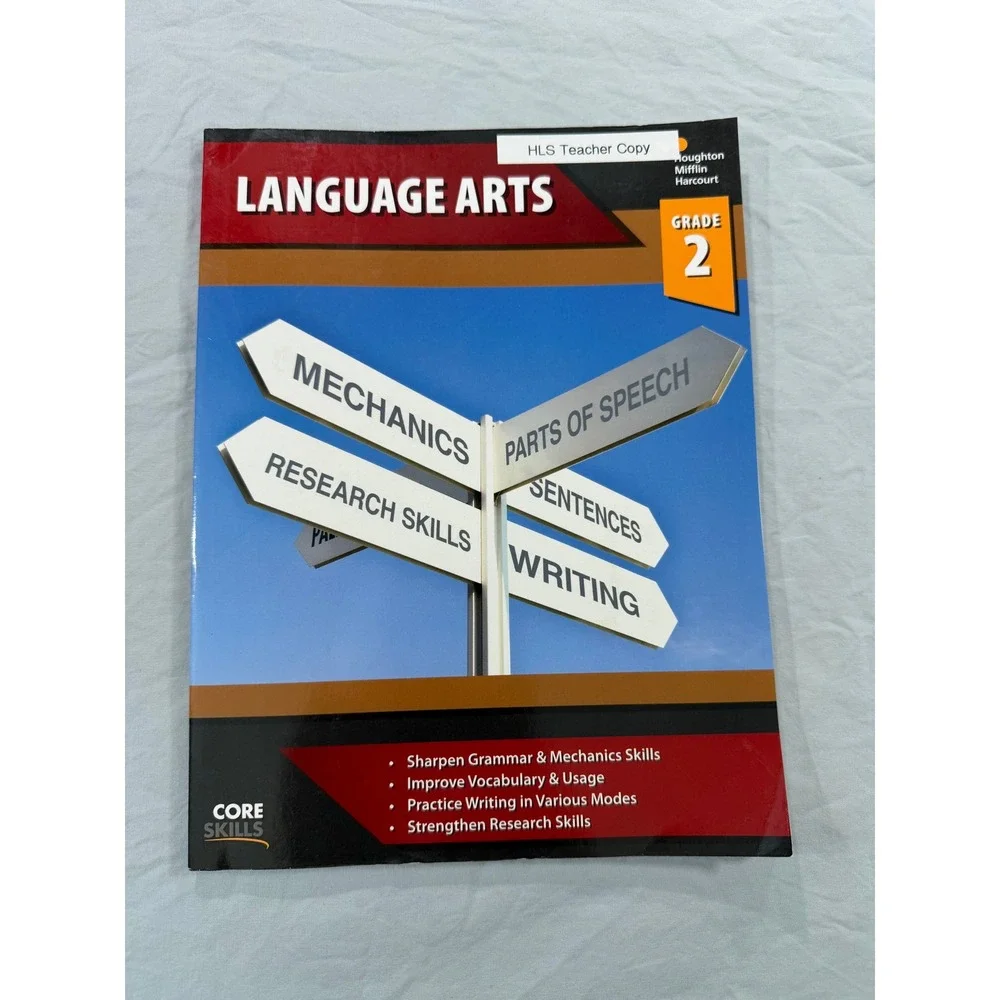 Houghton Mifflin Harcourt Core Skills Language Arts Grade 2 Workbook